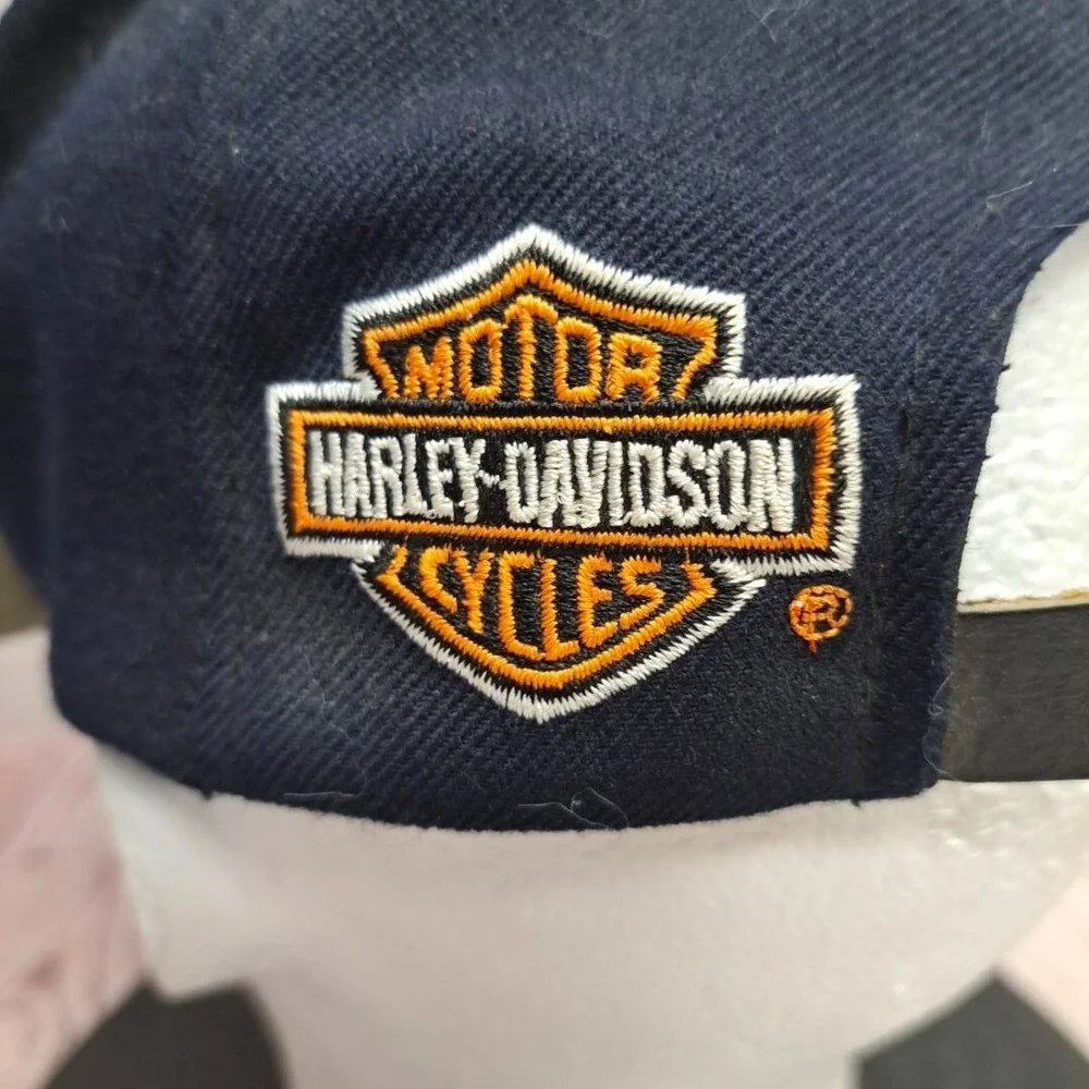 VTG Harley Davidson Hat Strapback Men's American Needle Baseball Cap